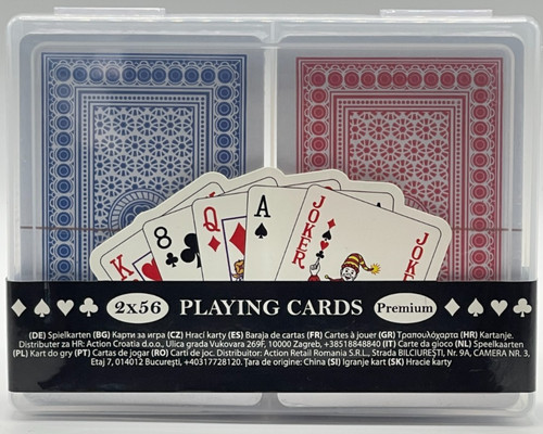 Spielkarten set poker - 56,