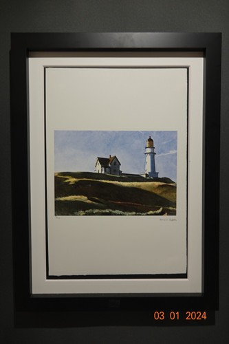 Edward hopper lithographie 3d - lithographie,,