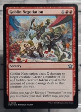 Magic- Goblin Negotiation - Uc/Hexerei - Magic: The Gathering Foundation - EN/NM