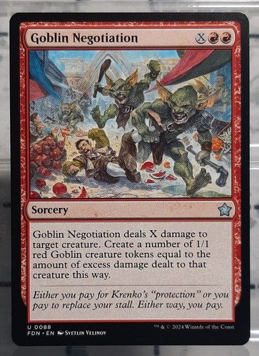 Magic goblin negotiation - magic-,