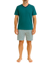 Schlafanzug Herren Kurz