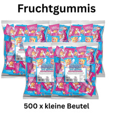 500x Fruchtgummi Mini Beutel