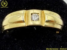 Moderner 585 Gold Ring 14K