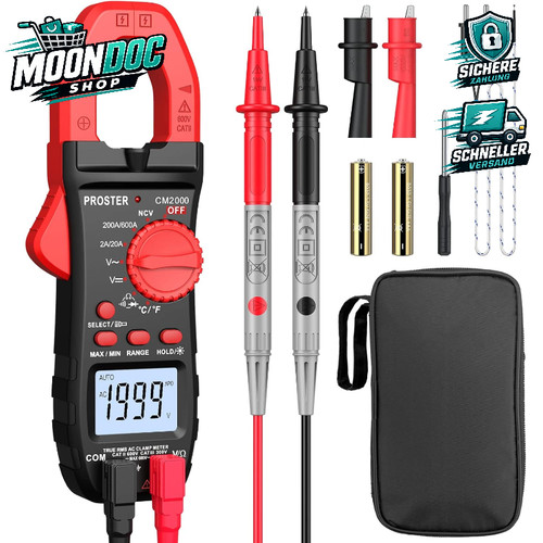 Digitale stromzange multimeter - digitale,