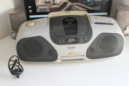Radio tragbarer player saba - cd,