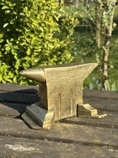 Antiker Kleiner Massiv Messing