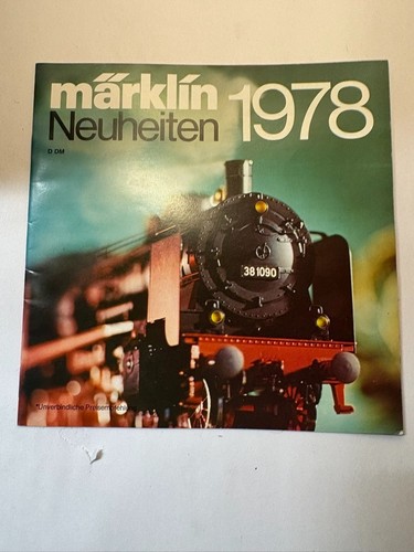Märklin neuheiten 1978 - neuheiten,
