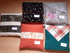 3 Kissenhüllen* Hotelverschluß* ca 40 x40 neu*