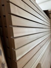 Sichtschutzzaun Rhombusleisten Set aus sibirischer Lärche – Holz Sichtschutz