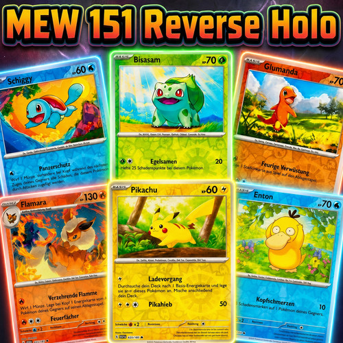 Pokemon mew 151 karten - pokemon,