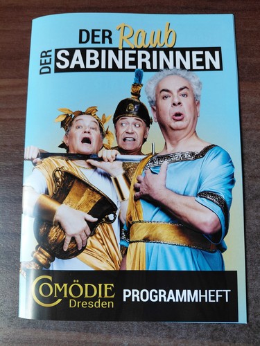Programmheft raub der - raub,