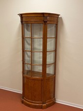 Biedermeier Vitrine Kirschbaum