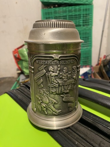 Bierkrug zinndeckel zinn - bierkrug,