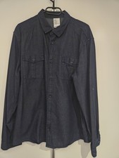 2x Jeanshemd H&M Blau XL Top