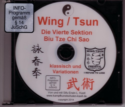 Dvd wing tsun - wing, chi