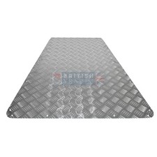 2MM SILBER RIFFELBLECH