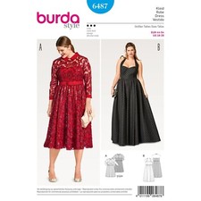 Burda nähmuster 6487 - nähmuster,