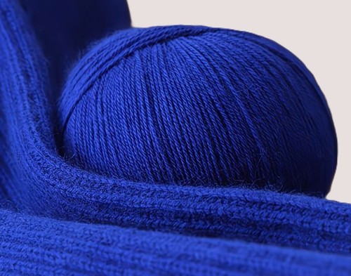 Cashmere wolle saphirblau 3 - cashmere,