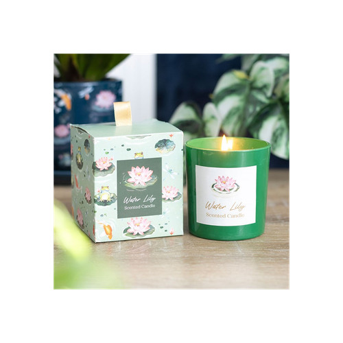 Seerose kerze geschenk - seerose,