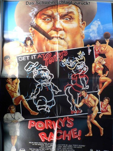 Porky rache videoposter a1 - -,