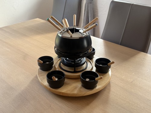 Fondue set karussell 22 - fondue,