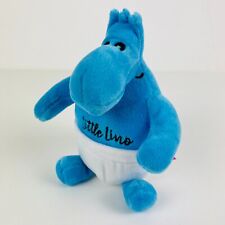 Linola Little Lino Plüsch Figur Stofftier Werbefigur 20cm Blau Creme Baby Windel