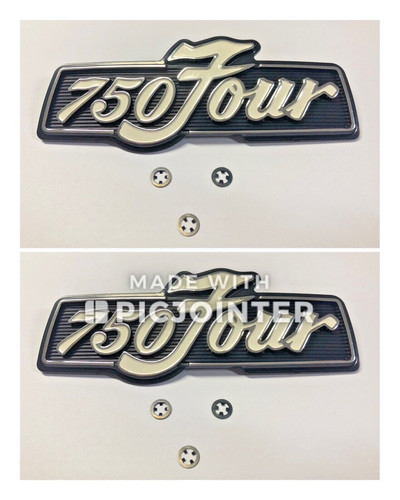 Seitendeckel emblem clip set - emblem,