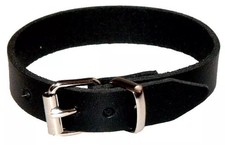 1 Lederriemen schwarz