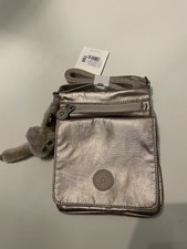 Kipling NEW ELDORADO Umhängetasche klein metallic glow Crossbody