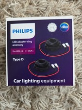 PHILIPS Adapter Ring H7 LED Typ D - 2Stück - für Philips Ultinon Pro6000 H7 LED