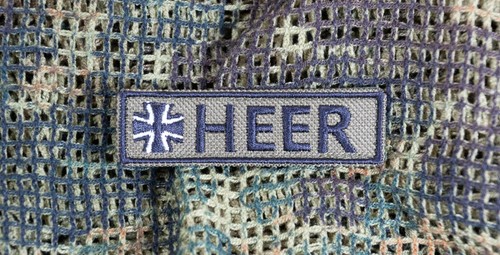 Klettpatch heer 2x7 - "heer",,