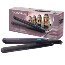 Remington Glätteisen Pro Sleek & Curl (abgerundetes Design -ideal zum Glätten & 