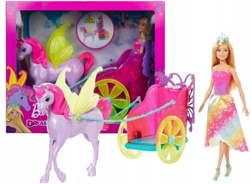 Barbie dreamtopia chariot - barbie,