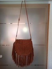 Wildleder Tasche mit Fransen