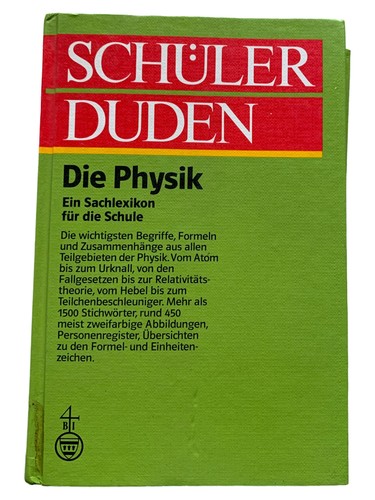 Schüler duden physik - schüler,
