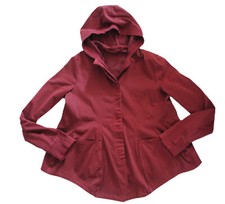 RUNDHOLZ Black Label Jacke Gr. M Kapuze Weinrot