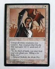 ►BATTLE CRY ►ICE AGE 1995 EISZEIT ►NM ►WHITE ►MAGIC THE GATHERING ►MTG