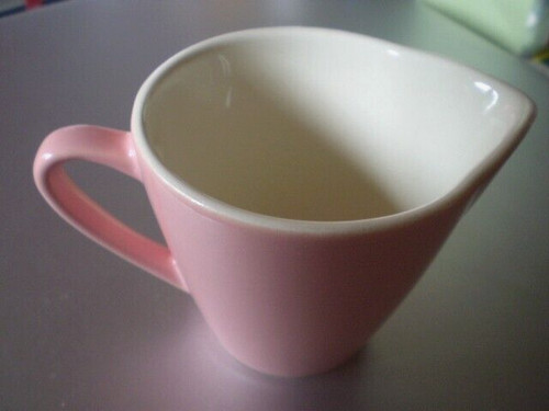 Milchkännchen rosa weiß - milchkännchen, rosa/weiß