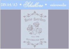 Schablone-Vintage-Shabby-A4-A3