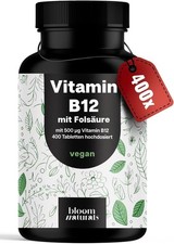 Vitamin B12 500µg + Folsäure
