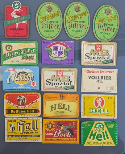 Bieretiketten sammlung frühe - bieretiketten,