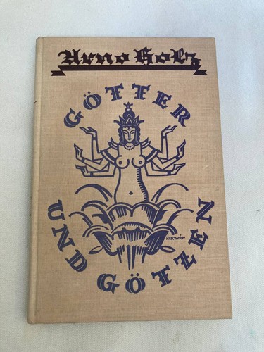 Arno holz götter und - holz,,