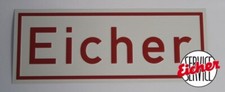 Alu eicherschild am - alu,