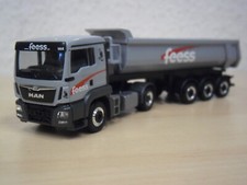Herpa 1:87 - MAN TGS Euro 6 Rundmulden-SZ "Feess Erdbau / Kirchheim" Fzg.Nr. 144