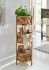 Bambus Standregal 3 Körbe aus