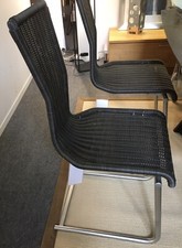 Bacher Jimmy Freischwinger Saleen Anthrazit , Rundrohrgestell , ohne  Armlehne