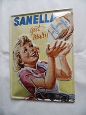 Sanella gut mutti - sanella, blechschild