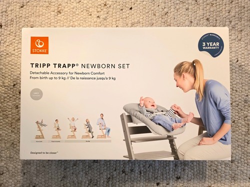 Tripp trapp newborn set - set, grau