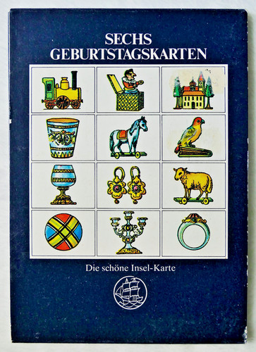Sechs geburtstagskarten - sechs,