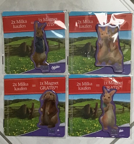 Milka magnet osterhase set - 4,